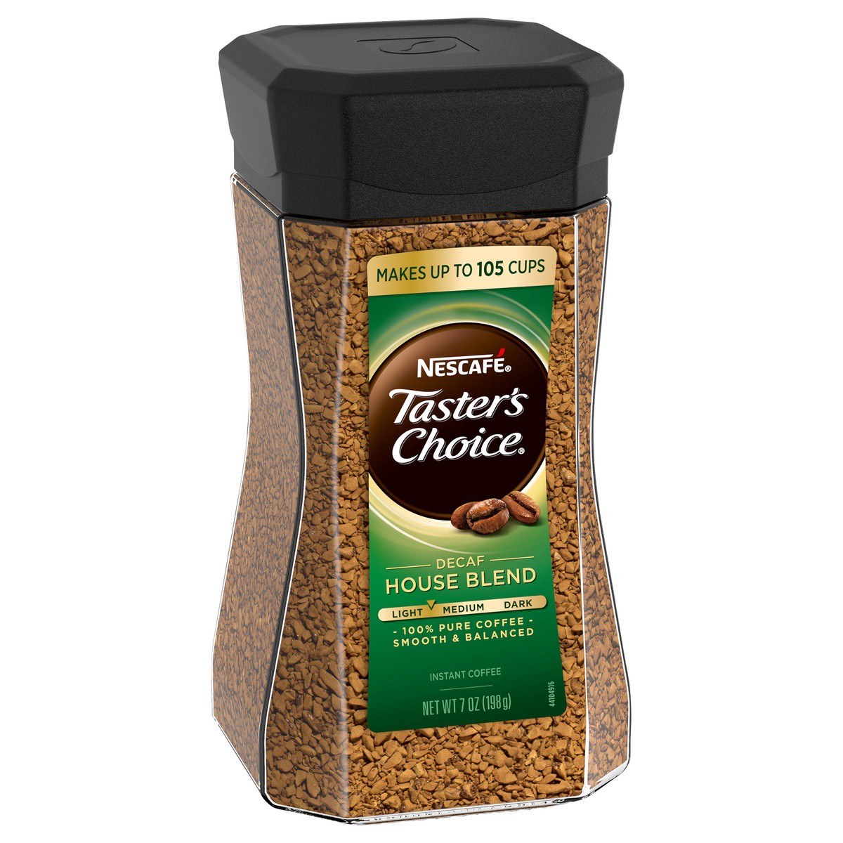 slide 4 of 9, Nescafé Taster's Choice Decaf House Blend Instant Coffee 7 oz, 7 oz