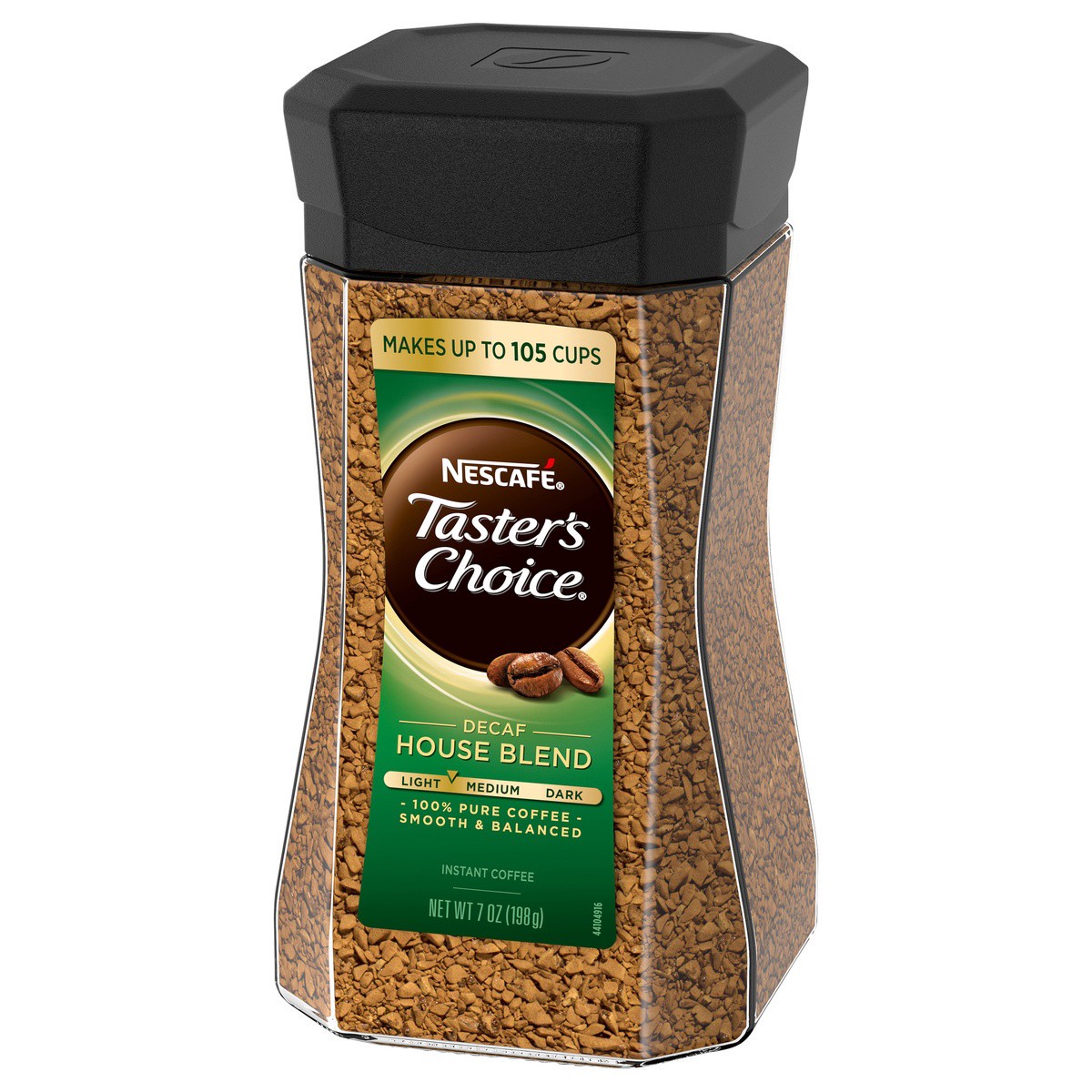 slide 6 of 9, Nescafé Taster's Choice Decaf House Blend Instant Coffee 7 oz, 7 oz