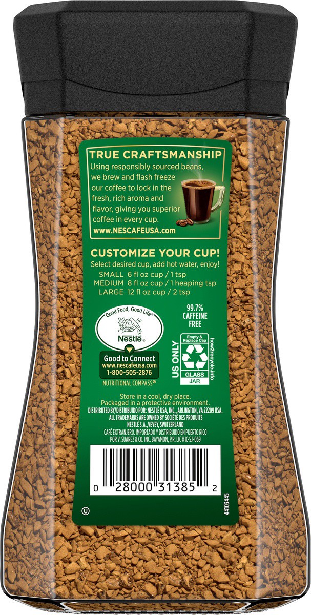 slide 5 of 9, Nescafé Taster's Choice Decaf House Blend Instant Coffee 7 oz, 7 oz