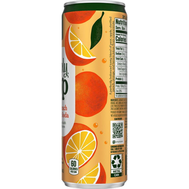 slide 6 of 11, Simply POP Prebiotic Soda Citrus Punch Can, 12 fl oz, 12 fl oz