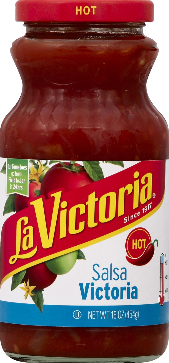 slide 1 of 6, La Victoria Salsa 16 oz, 16 oz