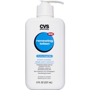 slide 1 of 1, CVS Health Renewing Lotion For Dry Rough Skin, 8 oz