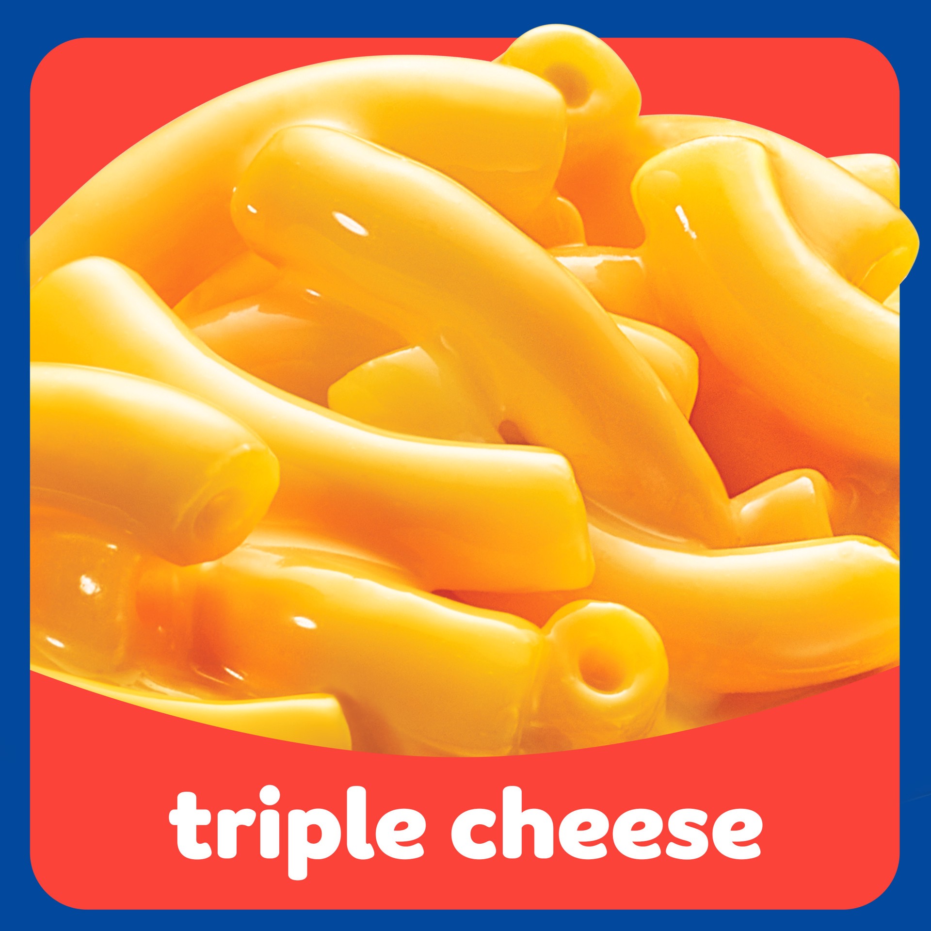 slide 4 of 5, Kraft Triple Cheese Mac & Cheese Macaroni and Cheese Dinner Big Cup Dinner, 4.1 oz Cup, 4.1 oz