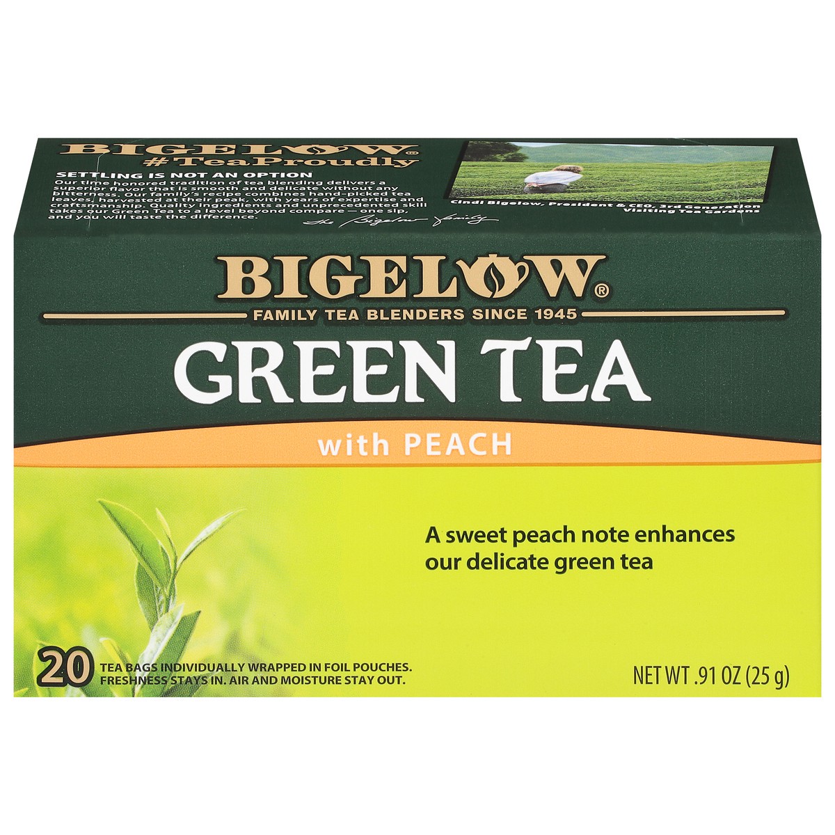 slide 1 of 11, Bigelow Green Tea, 20 ct