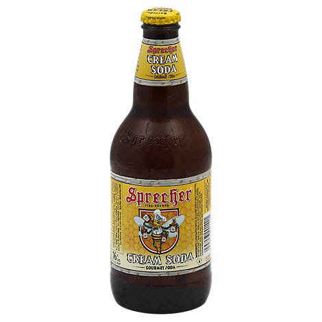 slide 1 of 1, Sprecher Cream Soda, 16 fl oz