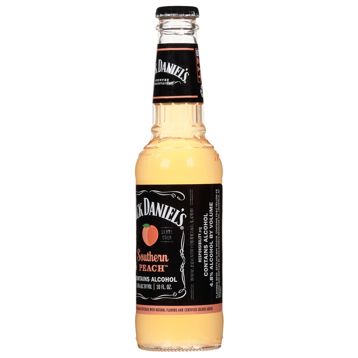 slide 3 of 9, Jack Daniel's Southern Peach Southern Peach Flavored Beer 10 fl oz, 10 fl oz