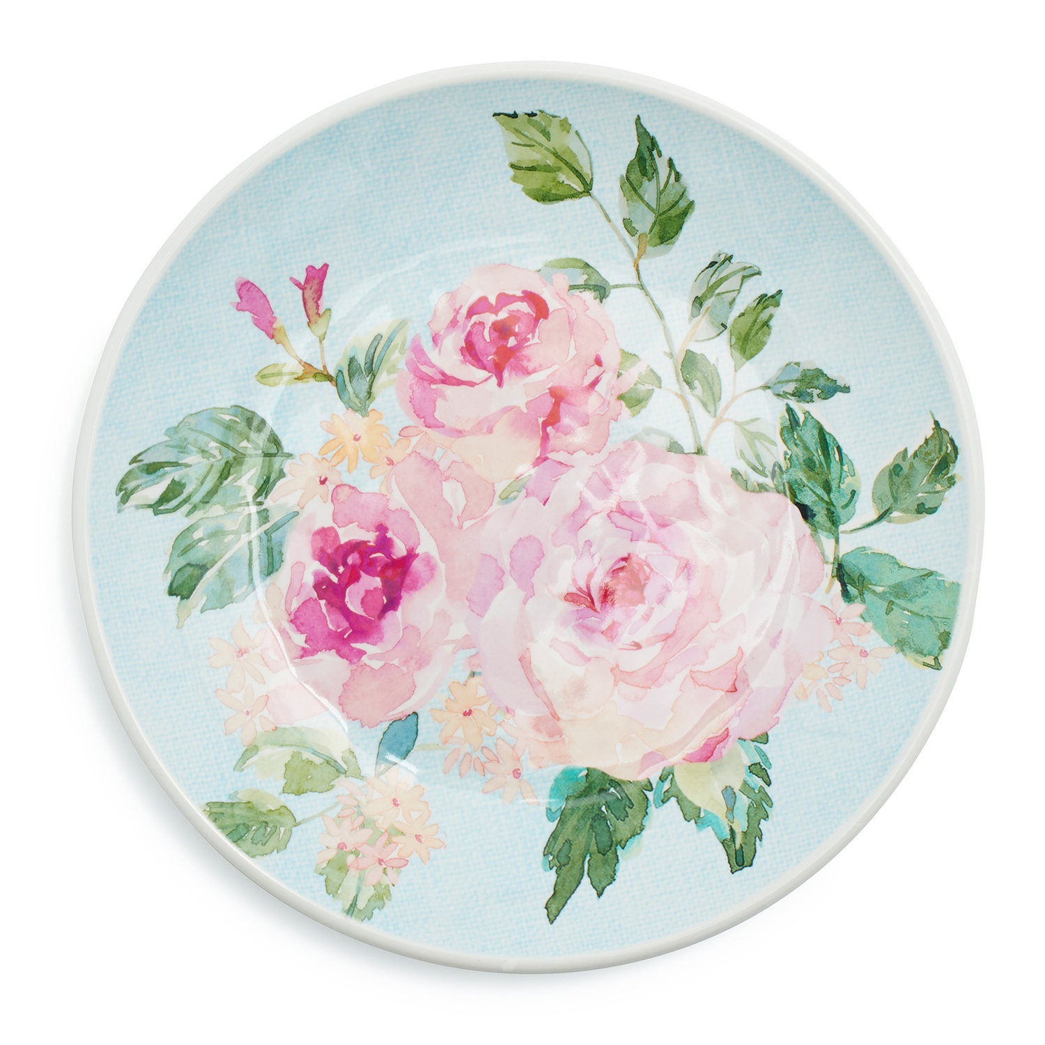 slide 1 of 1, Sur La Table Rose Nuage Melamine Dinner Plate, 11 in