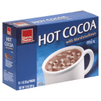 slide 1 of 2, Harris Teeter Hot Cocoa Mix - Mini Marshmallows - 10 oz, 10 ct; 1 oz