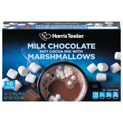 Harris Teeter Hot Cocoa Mix - Mini Marshmallows - 10 oz