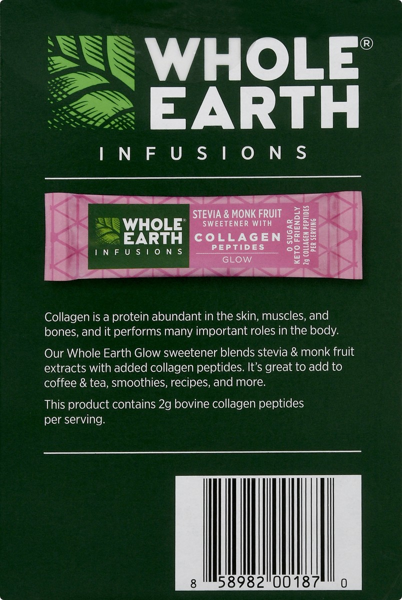 slide 5 of 9, Whole Earth Sweetener Co. Whole Earth Infusions Collagen, 3.2 oz