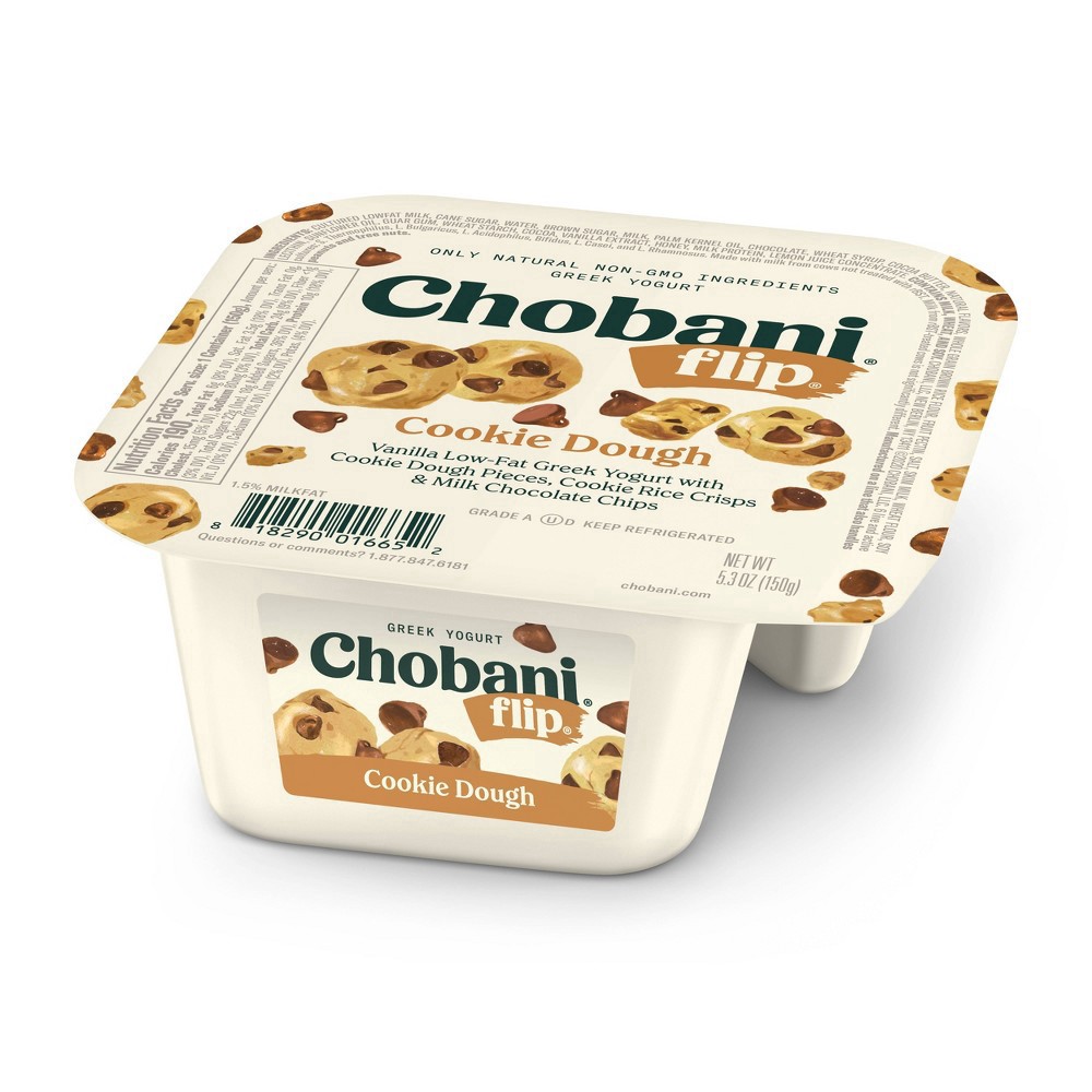 slide 3 of 11, Chobani Flip Cookie Dough Greek Yogurt - 4.5oz, 4.5 oz