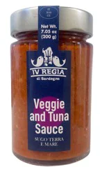 IV Regia Veggie and Tuna Sauce