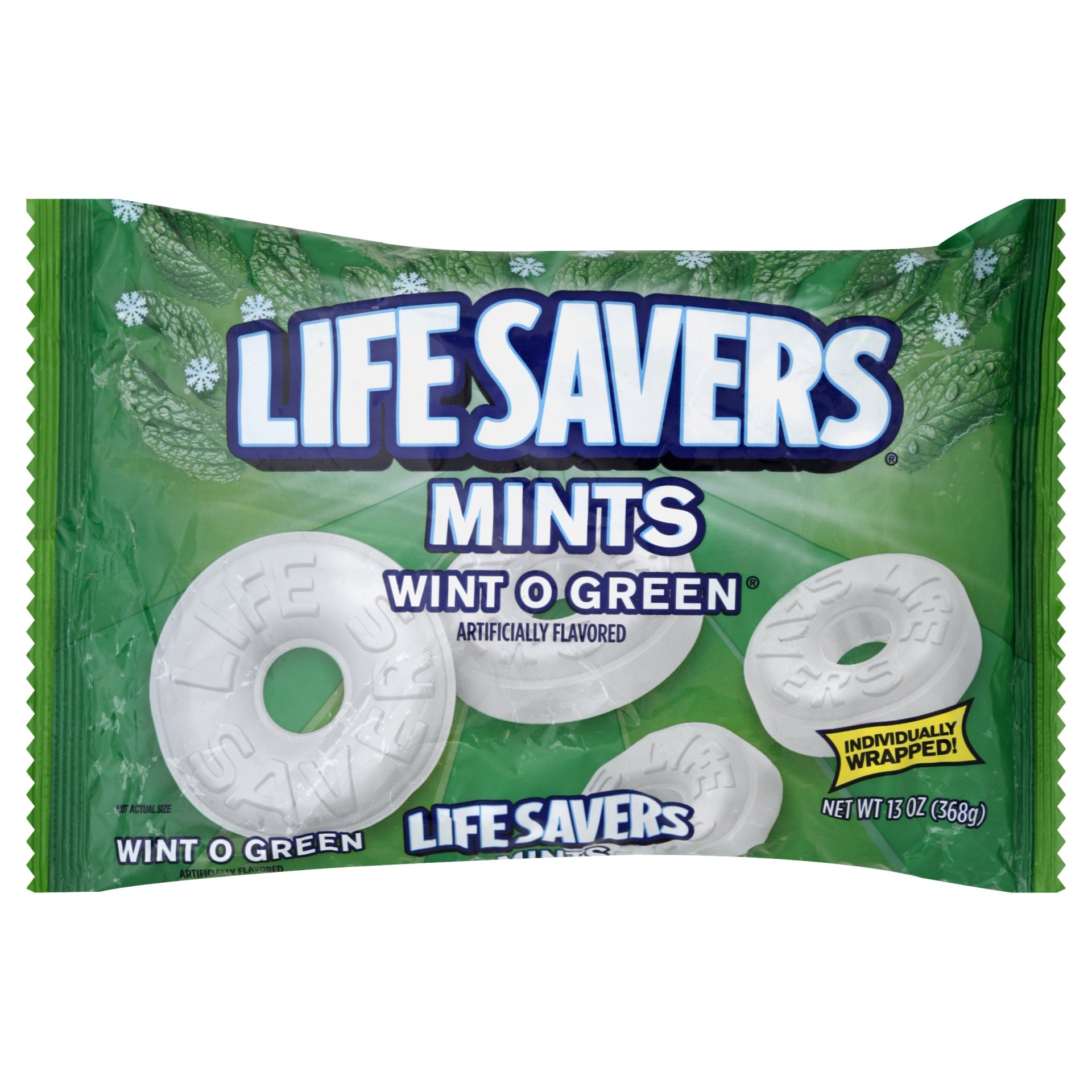 slide 1 of 7, Life Savers Wint O Green Mints, 13 oz