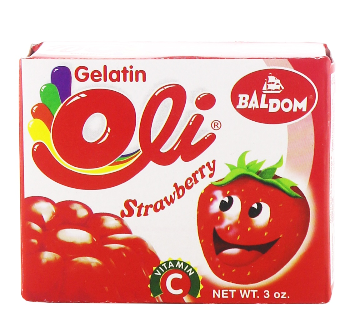 slide 1 of 1, Baldom Strawberry Gelatin, 1 ct