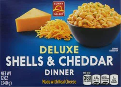 Sunny Select Deluxe Shells & Cheddar Dinner 12 oz