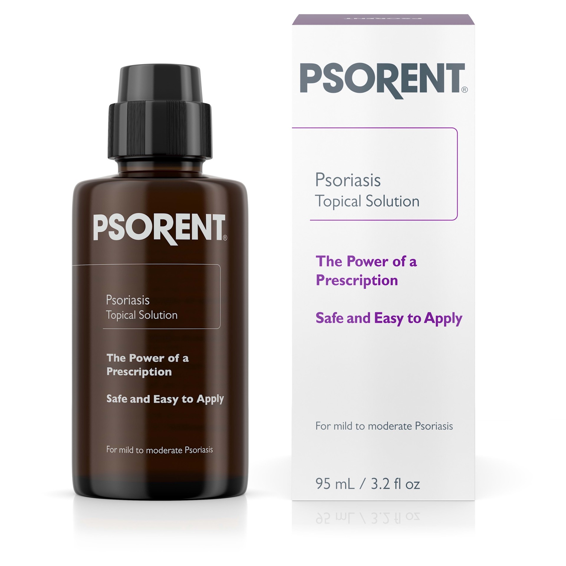 slide 5 of 5, PSORENT Psoriasis Topical Solution, 3.2 Fl. Oz, 95 ml