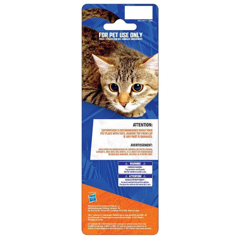 slide 2 of 3, Nerf Cat Foam Catnip Discs Cat Toy - 6ct, 1 ct