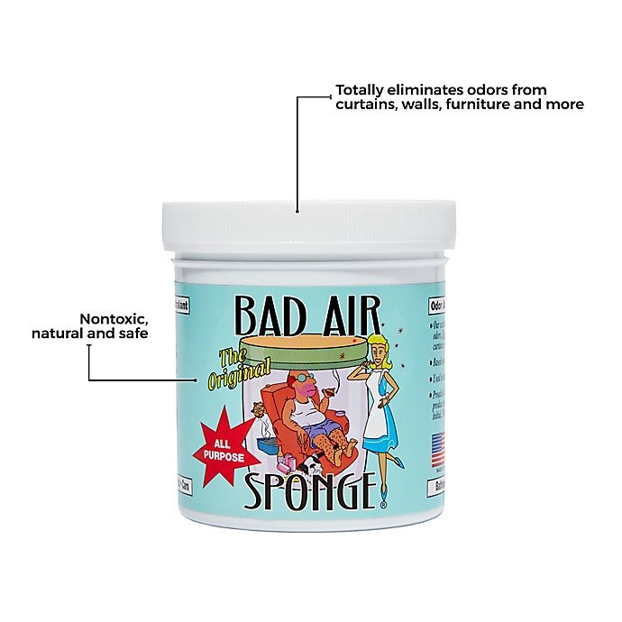 slide 2 of 2, Bad Air Sponge Odor Neutralant, 16 oz