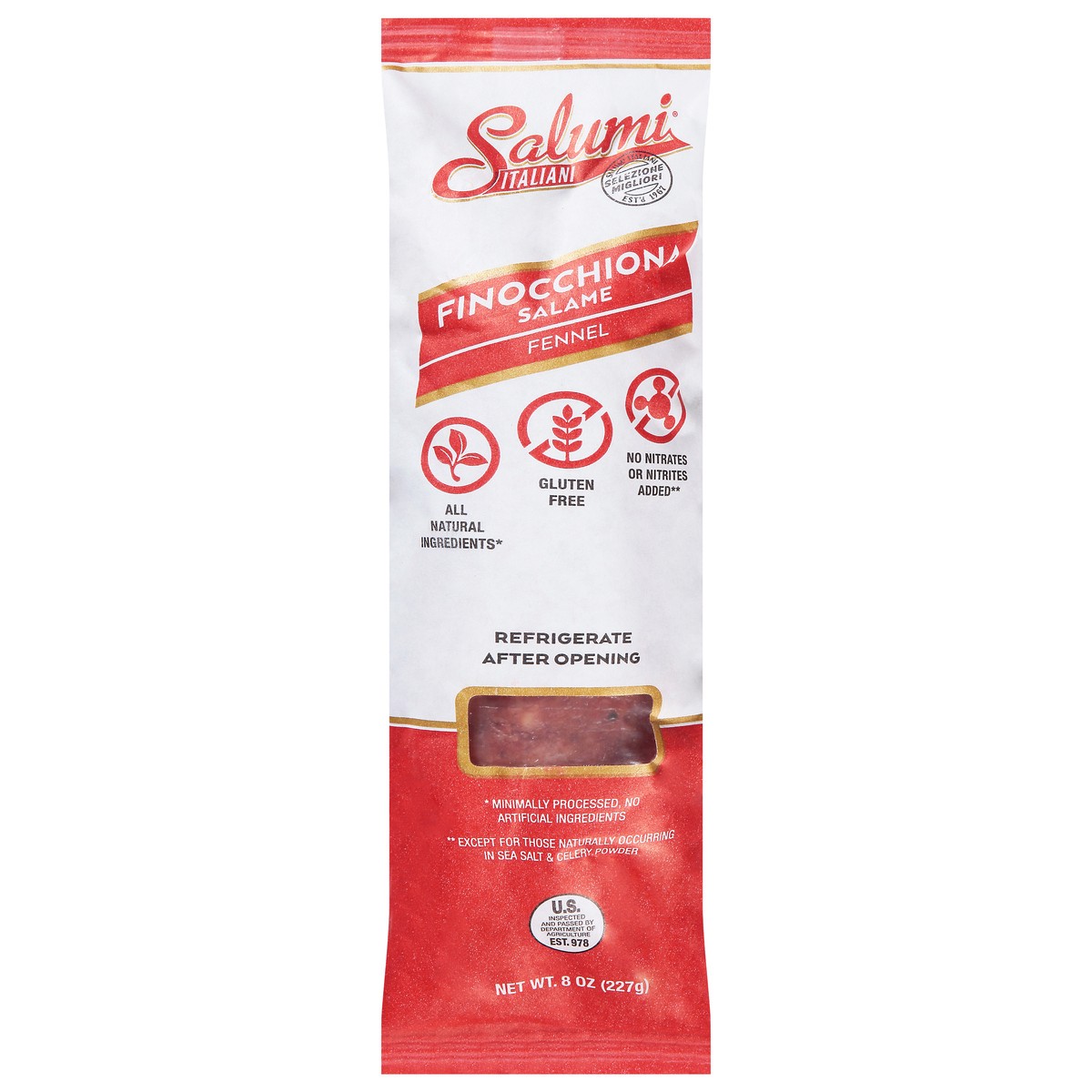 slide 8 of 13, Finocchinoa Chub, 8 oz