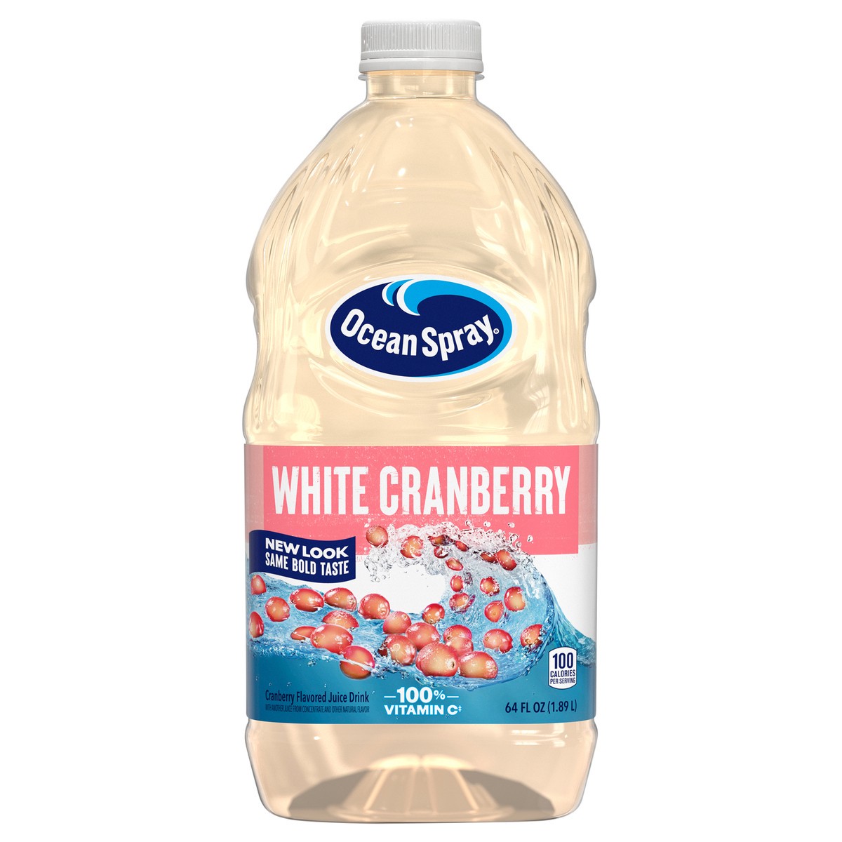 slide 1 of 9, Ocean Spray 64oz White Cranberry Juice Cocktail, 64 fl oz
