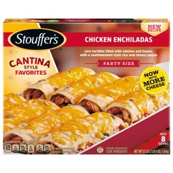 Stouffer''s Stouffer’s Chicken Enchiladas, Party Size, Frozen Enchiladas, Party Size Frozen Meals