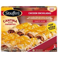 Stouffer''s Stouffer’s Chicken Enchiladas, Party Size, Frozen Enchiladas, Party Size Frozen Meals
