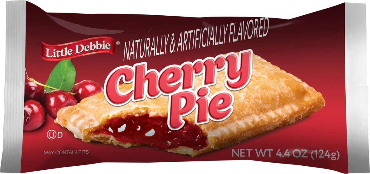 slide 7 of 9, Little Debbie Snack Cakes, Little Debbie Snack Cherry Pie, 4.4 oz