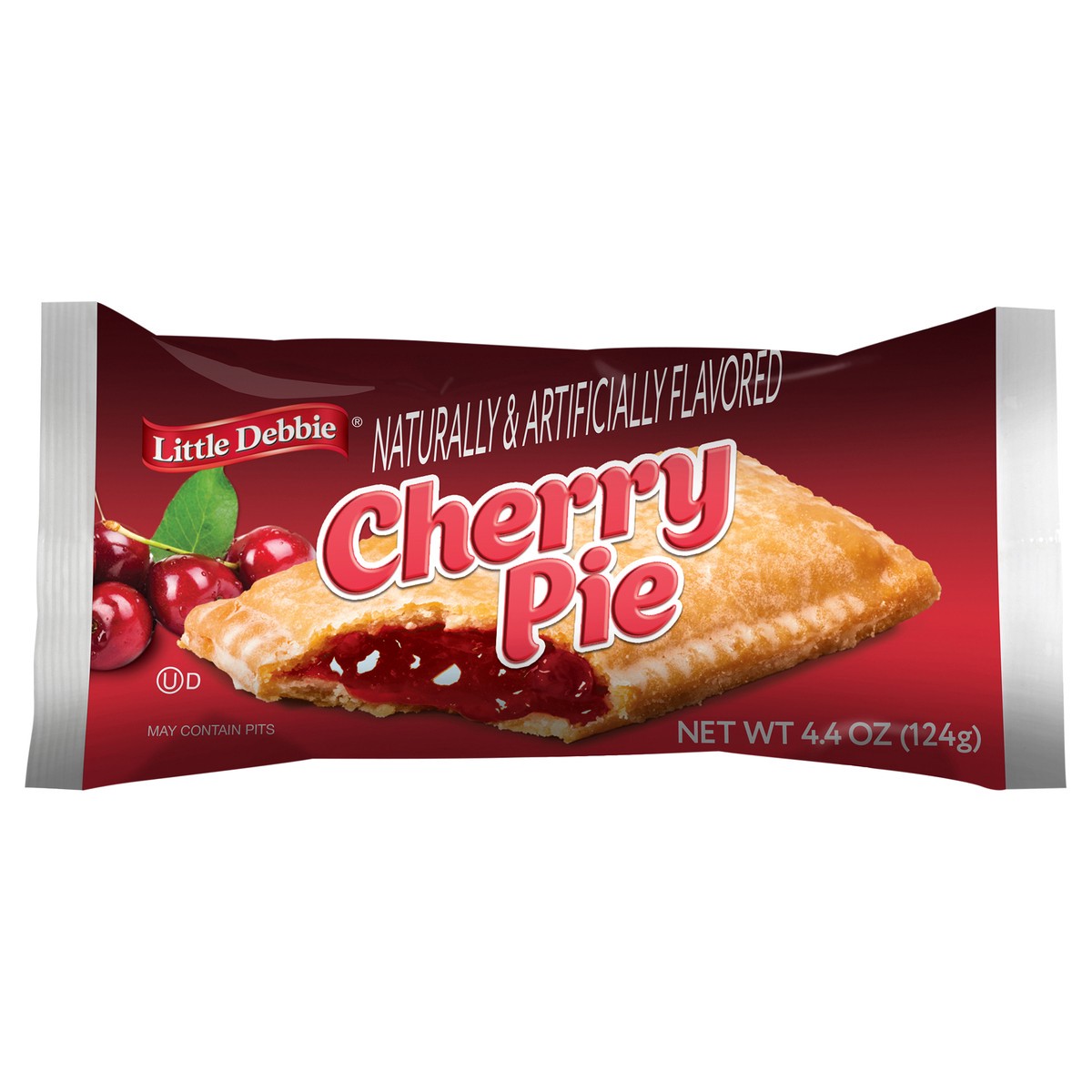 slide 1 of 9, Little Debbie Snack Cakes, Little Debbie Snack Cherry Pie, 4.4 oz