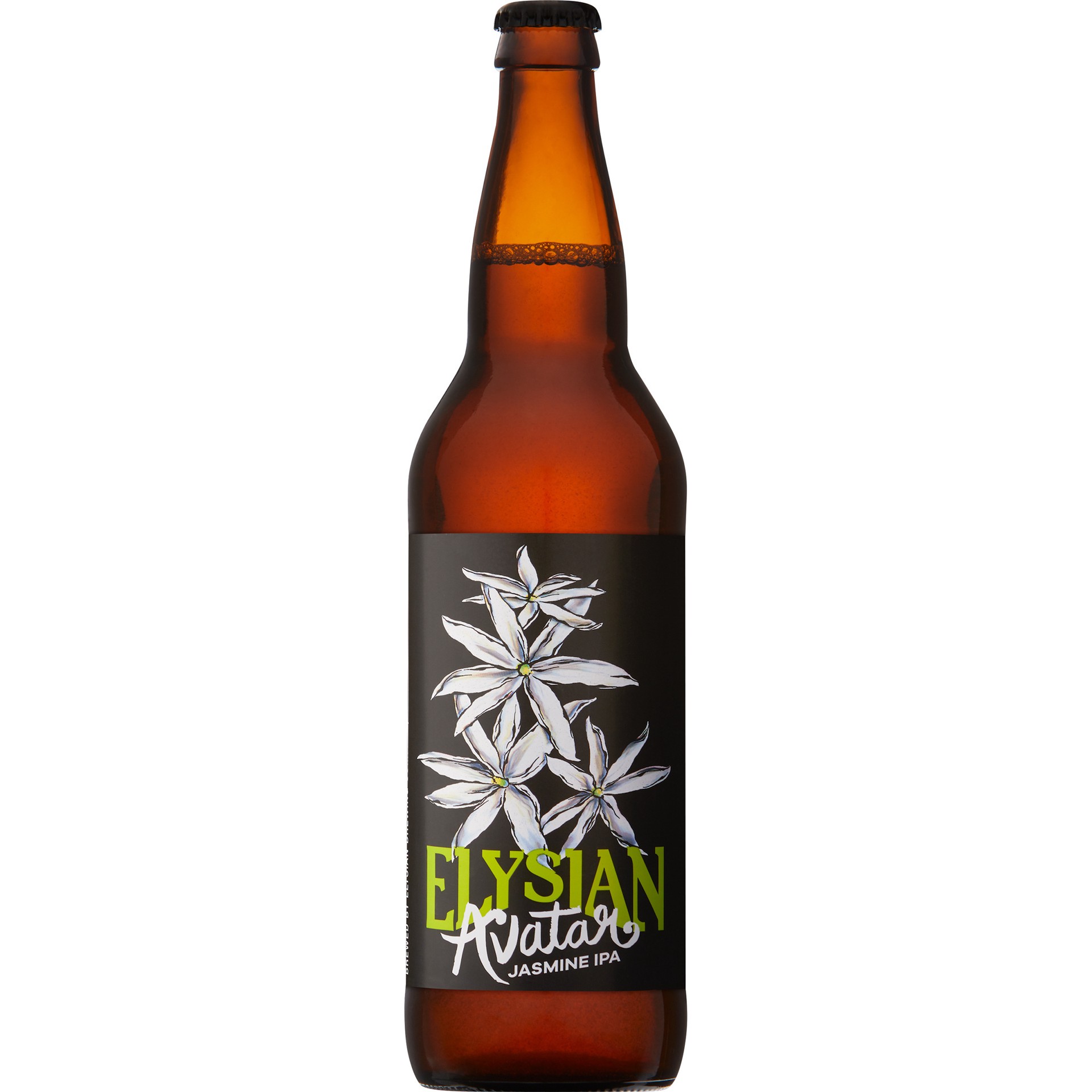 slide 1 of 1, Elysian Brewing Company Avatar Jasmine IPA, 22 oz. Bottle, 22 oz btl