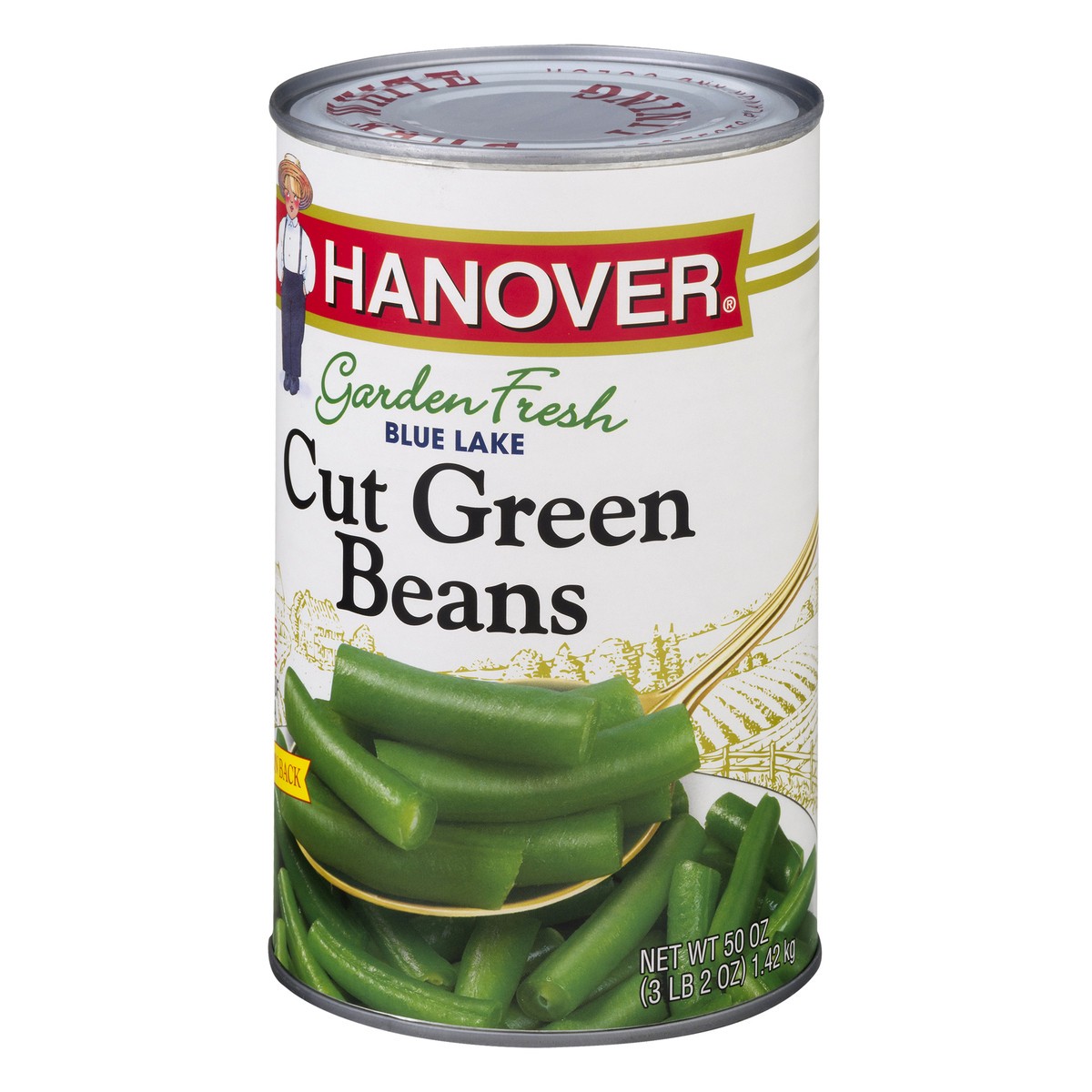 slide 4 of 12, Hanover Garden Fresh Blue Lake Cut Green Beans 50 oz, 50 oz