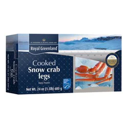 Royal Greenland® frozen snow crab legs