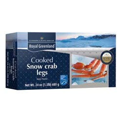 Royal Greenland® frozen snow crab legs