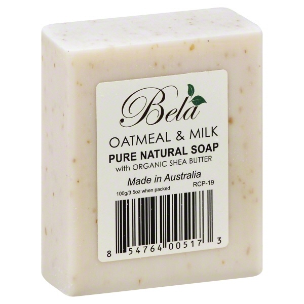 slide 1 of 1, Bela Soap Oatmeal Milk Bran, 3.5 oz