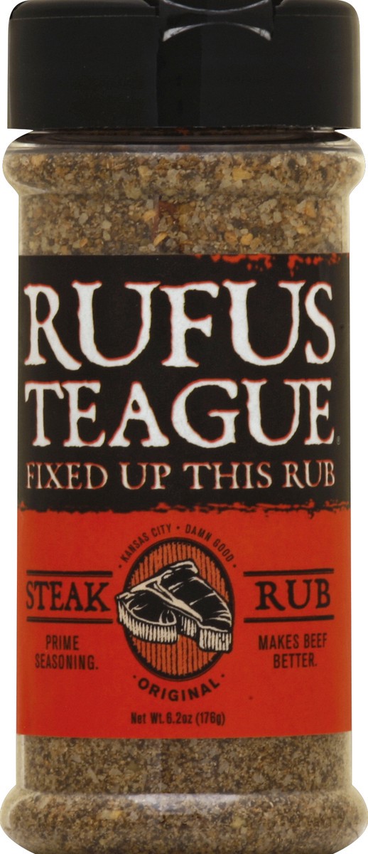 slide 2 of 2, Rufus Teague Original Steak Rub 6.2 oz, 6.2 oz