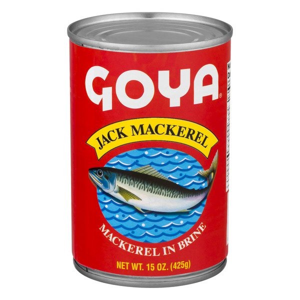 slide 1 of 1, Goya Jack Mackerel In Brine, 15 oz