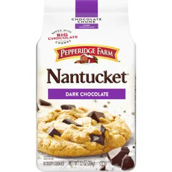 Pepperidge Farm Nantucket Dark Chocolate Chunk Cookies, 7.2 oz