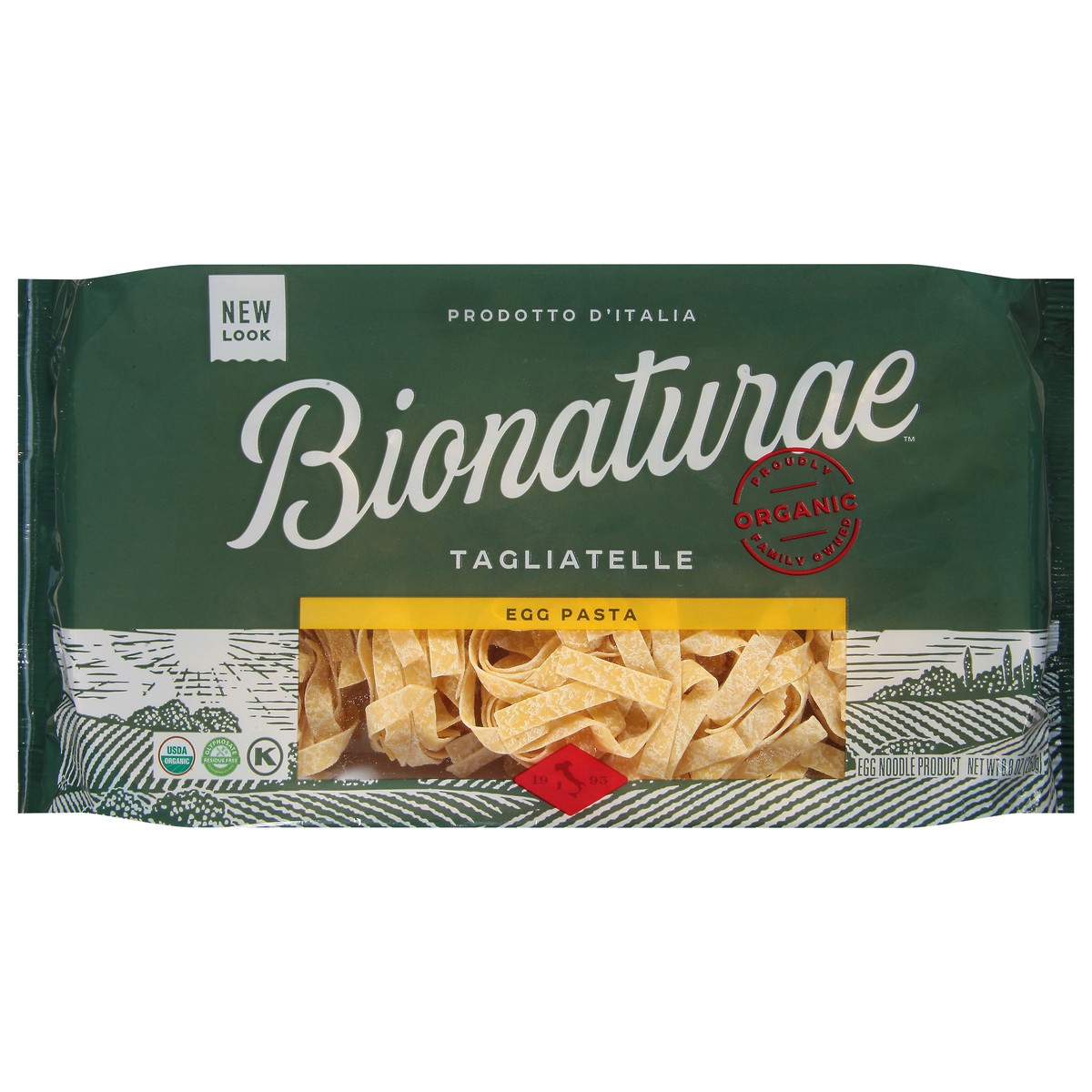 slide 2 of 13, bionaturae Tagliatelle Egg Pasta 8.8 oz, 8.8 oz