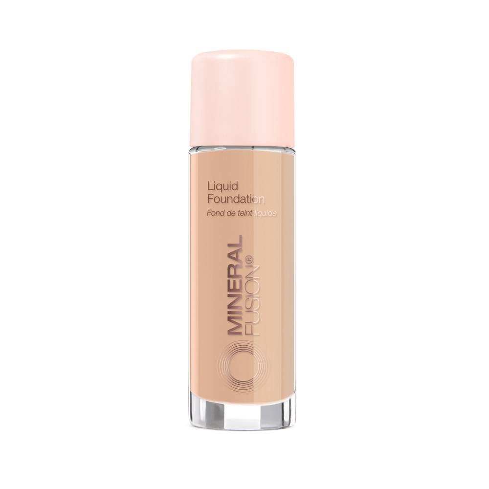 slide 1 of 4, Mineral Fusion Liquid Foundation - Warm 1 - Fair - 1.0 fl oz, 1 fl oz