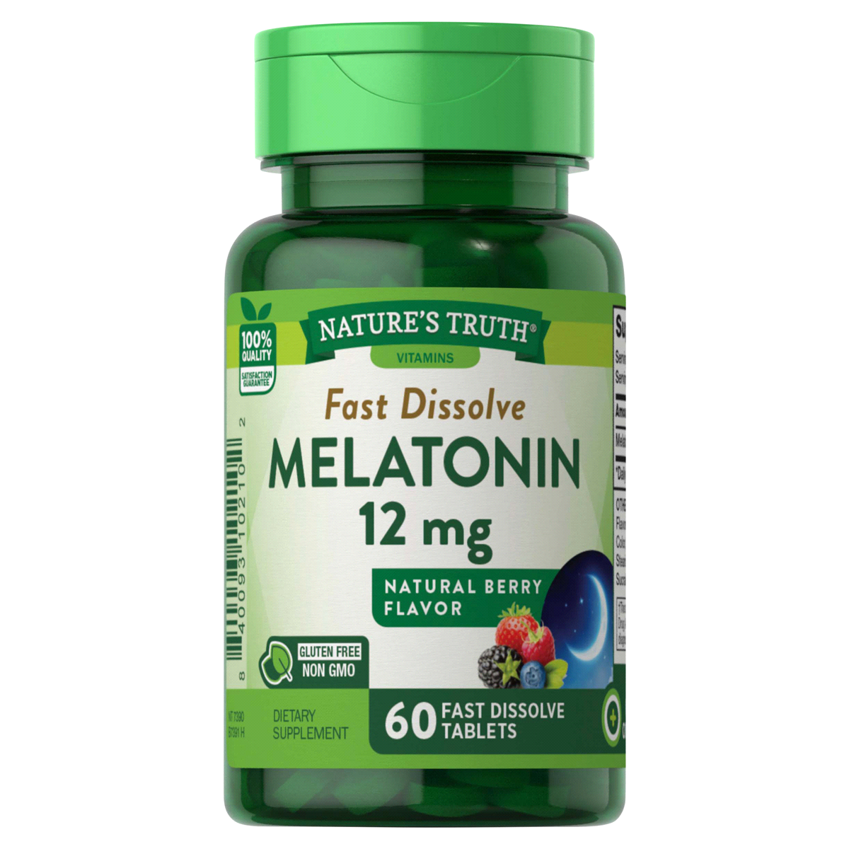 slide 1 of 13, Nature's Truth Melatonin 12 mg, 60 ct