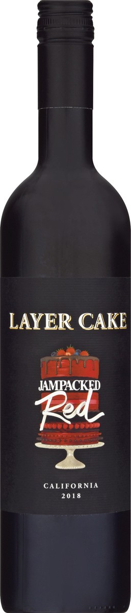 slide 8 of 9, Layer Cake California 2018 Jampacked Red Wine 750 ml, 750 ml