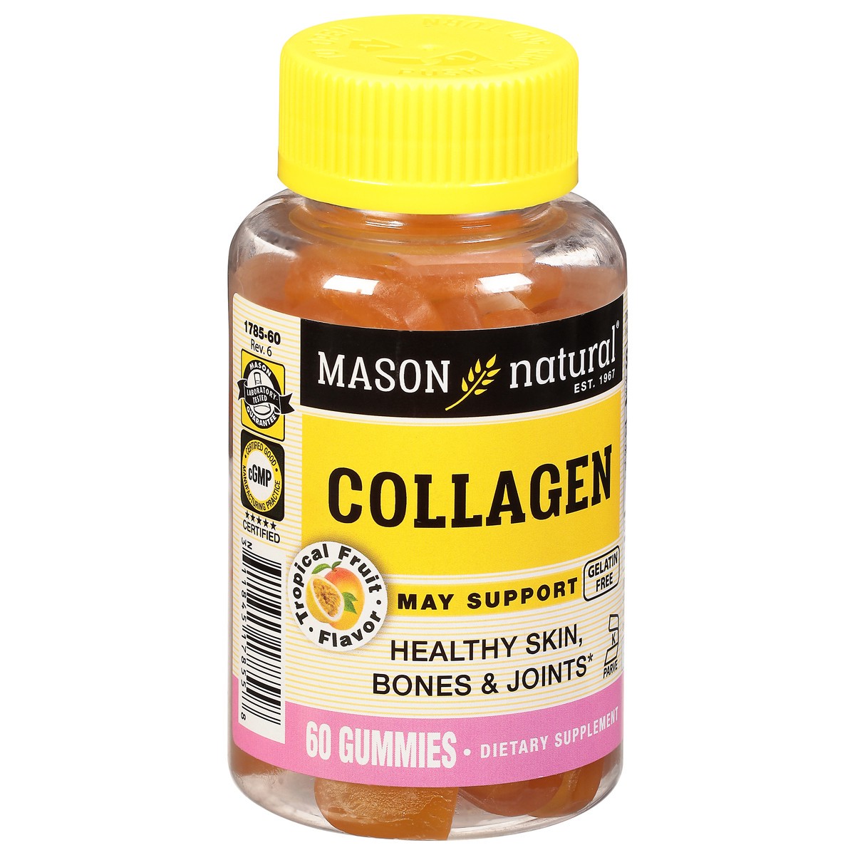 slide 2 of 9, Mason Natural Collagen Gummy, 60 ct