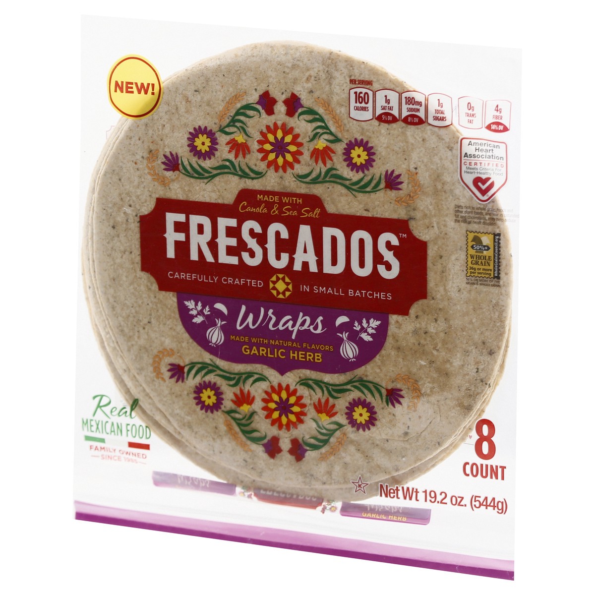 slide 8 of 9, Frescados Wraps, 19.2 oz