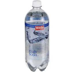Weis Quality Club Soda - 33.8 fl oz