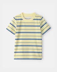 Carter's Toddler Striped T-Shirt - Yellow/Blue 5T