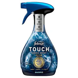 Febreze Touch Fabric Spray, Ocean - 16.9 Fl. Oz. - 16.9 FZ