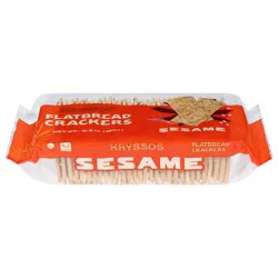 Kryssos Sesame Flatbread Crackers 6.5 oz