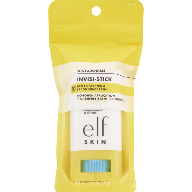 slide 1 of 1, e.l.f. E.L.F. Suntouchable Invisi-Stick Spf 50, 0.63 oz