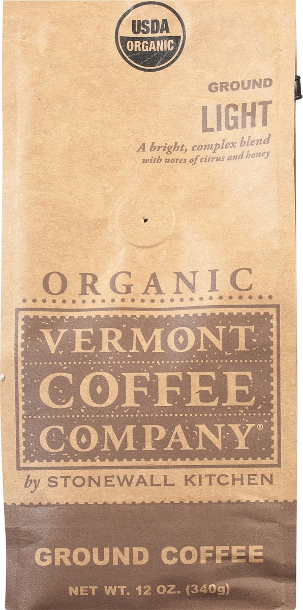 slide 11 of 13, Vermont Coffee Company Organic Ground Light Coffee - 12 oz, 12 oz