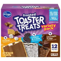Kroger Chocolate Toaster Treats Variety Pack - 12 ct