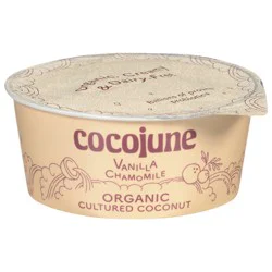 Cocojune Organic Vanilla Chamomile Cultured Coconut - 4 fl oz
